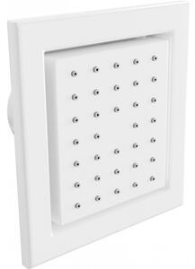 Mexen - duză de duș pentru podea, pătrată, 130x120 mm, alb, 79365-20