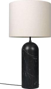 Gravity XL Low Lampadar Black Marble/Canvas - GUBI