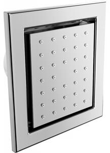 Mexen - duză de duș pentru podea, pătrată, 130x120 mm, crom, 79365-00