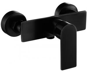 Mexen Alfa, robinet dus, negru, 745740-70