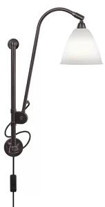 Bestlite BL5 Aplică de Perete Ø16 Black Brass/Porcelain - GUBI