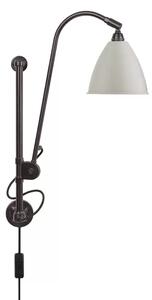 Bestlite BL5 Aplică de Perete Ø16 Black Brass/Classic White - GUBI