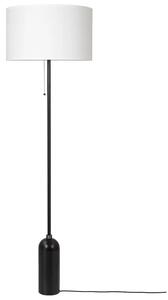 Gravity Lampadar Black Steel/White - GUBI