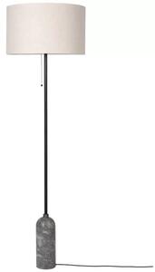 Gravity Lampadar Grey Marble/Canvas - GUBI