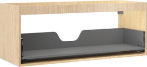 Mexen Box-A, dulap suspendat 120 cm, 1 sertar, stejar, 91AX0-1200-470-1-81