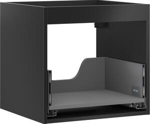 Mexen Box-A, dulap suspendat 50 cm, 1 sertar, negru mat, 91AX0-0500-470-1-71