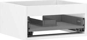 Mexen Box-A, dulap suspendat 50 cm, 1 sertar, alb mat, 91AX0-0500-235-1-01