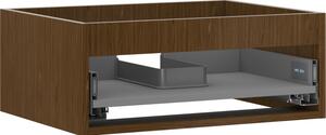 Mexen Box-A, dulap suspendat 60 cm, 1 sertar, nuc, 91AX0-0600-235-1-86
