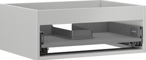 Mexen Box-A, dulap suspendat 60 cm, 1 sertar, gri mat, 91AX0-0600-235-1-62