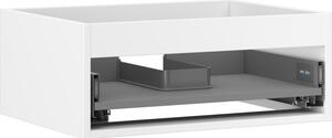 Mexen Box-A, dulap suspendat 60 cm, 1 sertar, alb mat, 91AX0-0600-235-1-01