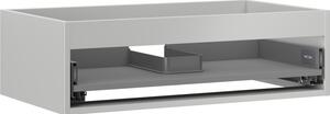 Mexen Box-A, dulap suspendat 80 cm, 1 sertar, gri mat, 91AX0-0800-235-1-62