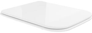 Mexen capac de toaletă cu cădere lentă slim, duroplast, alb lucios - 39090100