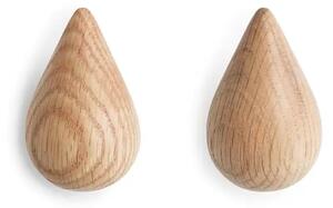 Dropit Cârlig pentru haine 2 pcs. Large Oak - Normann Copenhagen