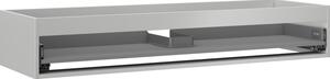 Mexen Box-A, dulap suspendat, 140 cm, 1 sertar, gri mat, 91AX0-1400-235-1-62