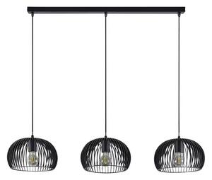Jusra 3 Lustră Pendul Black - Lindby