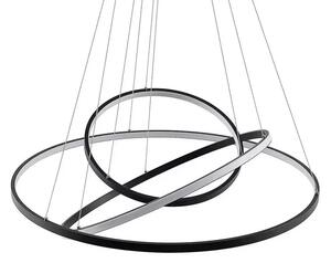 Filippa Lustră Pendul Matt Black/White - Lucande