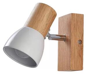 Thorin Aplică de Perete Light Wood/White - Lindby