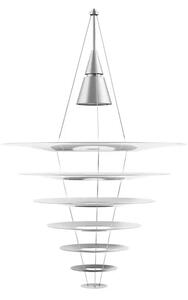 Enigma 825 LED Lustră Pendul Brushed Alu - Louis Poulsen