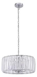 Sofia Lustră Pendul Ø46 Transparent/Chrome - Lindby