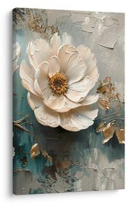 Tablou flori delicate pe pânză