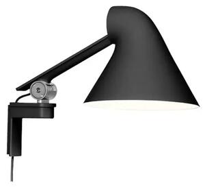 NJP Aplică de Perete Short Arm Black - Louis Poulsen