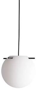 Koi Lustră Pendul Ø25 Opal White/Black - Frandsen