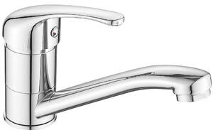 Kuchinox Pedro, baterie lavoar cu piedestal și gură rotativă, cromată, LAV-BQE_026D