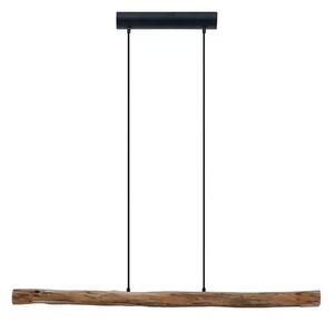 Nekala LED Lustră Pendul Wood - Lindby