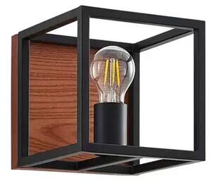 Miravi Aplică de Perete Wood/Black - Lindby