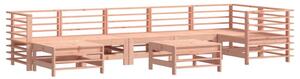 Set mobilier de grădină cu perne, 8 piese, lemn masiv douglas