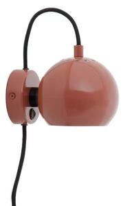 Ball Aplică de Perete Glossy Red - Frandsen