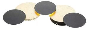 Grazyna 5 LED Aplică de Perete Black/Gold - Lindby