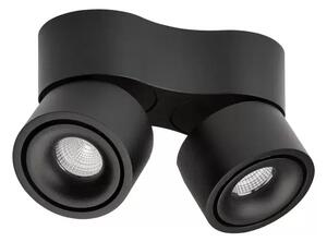 Easy Mini Double W275 LED Plafonieră w/Hole 2700K Negru - Antidark