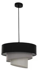 Coria Lustră Pendul Black/Grey - Lindby