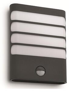 Philips RACCOON 17274/93/16-LED Aplica de exterior cu senzor LED/3W/230V IP44