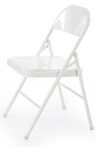 Scaun K565, alb, metal, 46x47x75 cm