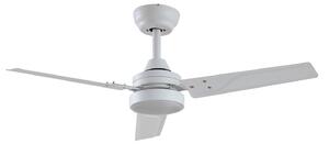 Ventilator de tavan cu LED Aerallo, alb, CCT, silențios - Lindby Lindby, Aerallo, Alb, Camera de zi, Metal, Modern