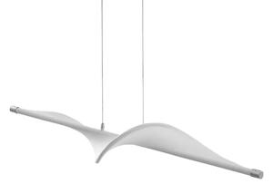 Edano Lustră Pendul White/Chrome - Lucande
