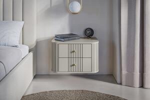 Set noptiere Vesper 56 cm de perete - cașmir / mânere aurii