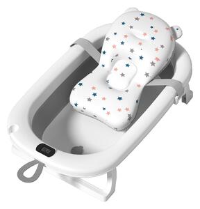JAKS Cădiță pentru baie cu accesorii gri Olaf Variante de tăviță: Cădiță pentru baie + pernă