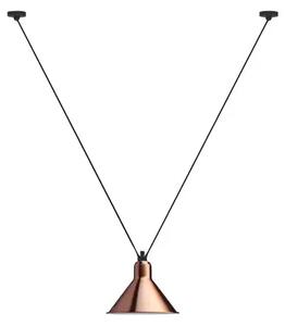 323 L Lustră Pendul Conic Copper/White - Lampe Gras