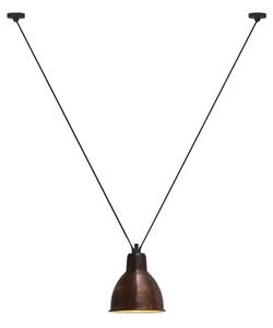 323 XL Lustră Pendul Round Raw Copper - Lampe Gras