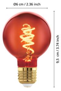 Bec LED dimabil E27/4W/230V 2000K Eglo 110198