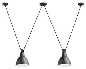 324 XL Lustră Pendul Round Black - Lampe Gras