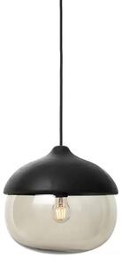 Terho Lustră Pendul Large Black/Smoked Transparent - Mater