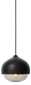 Terho Lustră Pendul Medium Black/Smoked Transparent - Mater