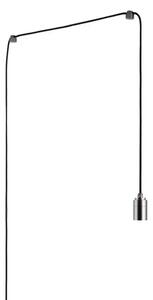 Graphite Lustră Pendul Plug & Play - Tala