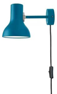 Type 75 Mini Aplică de Perete w/Cablu Margaret Howell Edition Saxon Blue - Angle