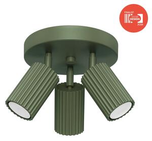 Brilagi - Spot LED CRESTO 3x GU10/10W/230V verde