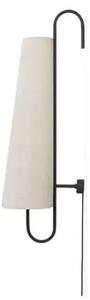 Ancora Aplică de Perete 100 Black/Natural - Ferm Living